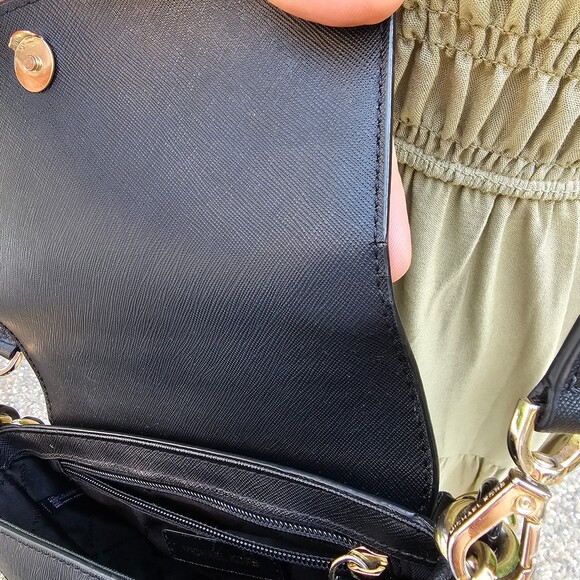 Michael Kors Black Purse Crossbody, Pre-owned - Picture 7 of 8